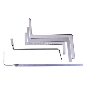 Workpro — serrurier doubles avec Tension en acier inoxydable, 5 pièces, outils de serrurier - Product Image 4