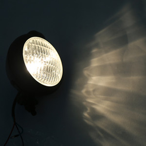 Lámpara de faro para Harley <span class=keywords><strong>Triumph</strong></span> <span class=keywords><strong>Chopper</strong></span> Bobber Softail Dyna, XF140609-B, color negro - Product Image 1