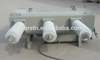 Interruptor de Corte de Carga Trifásico de 36KV 630A con Aislamiento de Gas SF6, Montado en Poste para Exteriores, con Caja de Control Remoto, Hexafluoruro de Azufre