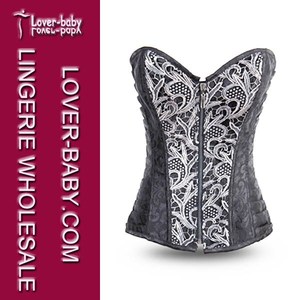 venta al por mayor de moda abrir las mujeres sexo caliente corsé de la foto - Product Image 1