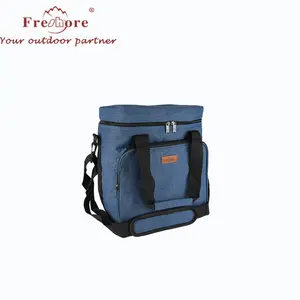 Insulated Cooler Bag Travel Picnic Insulated Wine Cooler Tote Bag Case With Shoulder Strap For Beer And Champagne