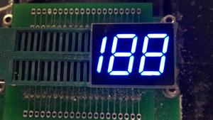 Ánodo común de 0,5 pulgadas/cátodo Ultra azul 3 dígitos pantalla numérica <span class=keywords><strong>Led</strong></span> Hongqi 2017 188 pantalla <span class=keywords><strong>Led</strong></span> de siete segmentos - Product Image 2