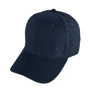 멕시코 사용자 정의 6 패널 블루 모자 및 모자의 다른 유형 야구 모자 제조 업체
