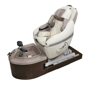 Wunderbares Design Faserverstärktes Kunststoffbecken mit Hochwertiger Leder-Pedikürestuhl - Product Image 4