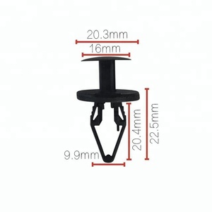 100pcs Bumper Fender Retainer <strong>Clips</strong> 11589292 Auto Fastener <strong>Car</strong> <strong>Clips</strong> - Product Image 1