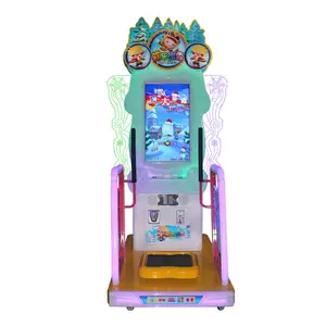 Coin Operated Arcade Sports Video Game Happy Skiing Racing Arcade Amusement Game Machine For Game shop