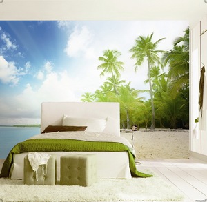 Modern Design <strong>Canvas</strong> Backing Digital Printing Landscape <strong>Wall</strong> Paper - Product Image 3