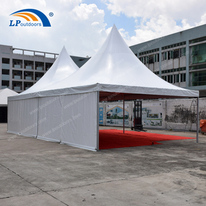 6x12m 60 Personen Outdoor Doppel-Dach Einfach Aufzubauendes Temporäres Festzelt für Gewerbliche Ausstellungen und Messen - Product Image 1