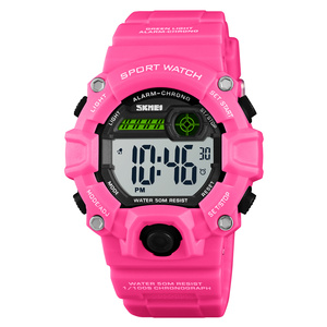 Dei Ragazzi di modo Delle Ragazze SKMEI 1484 Impermeabile Dual Time <span class=keywords><strong>Digitale</strong></span> di Sport Bambini <span class=keywords><strong>Orologio</strong></span> <span class=keywords><strong>Da</strong></span> <span class=keywords><strong>Polso</strong></span> per I Bambini - Product Image 6