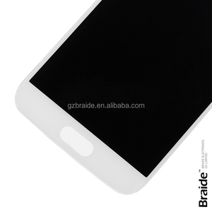Último modelo 12 meses teléfono móvil LCD calidad original negro/blanco para <span class=keywords><strong>Samsung</strong></span> S6 sin marco - Product Image 5