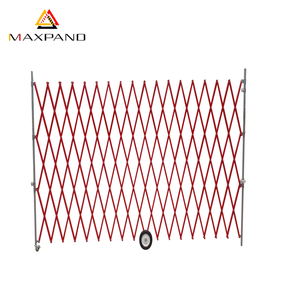 Maxpand Metal Al aire libre <span class=keywords><strong>Tempora</strong></span> Expandiblel Barrera extensible Plegable Flexible Valla - Product Image 1