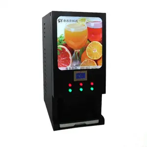 Espresso Maker Vending Machine Coffee Powder Machine Electric 3 Flavors for Hot / Cold Drinks