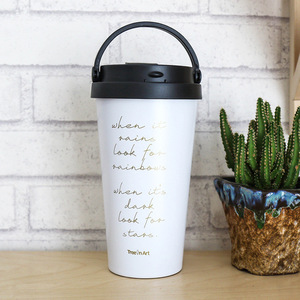 Fabricante chino de color no tóxico BPA libre inoxidable <span class=keywords><strong>Starbucks</strong></span> llanura <span class=keywords><strong>botellas</strong></span> con impresión de logotipo - Product Image 4