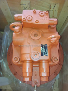 Motor oscilante M2X63CHB, KAWASAKI KPM M2X63CHB-13A-25/265-60-2 motor de accionamiento giratorio hidráulico assy - Product Image 2