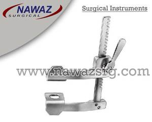 Finochietto Baby Rib Retractor cuchillas laterales 31x31mm extendiendo 100 mm Productos de alta calidad Acero inoxidable - Product Image 2