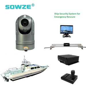 1.3MP 18X nave marina GPS seguimiento PTZ visión buena noche seguridad PTZ Cámara del coche - Product Image 1