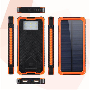 2017 vente chaude d'<span class=keywords><strong>urgence</strong></span> <span class=keywords><strong>SOS</strong></span> 12000 mah solaire power bank avec support de téléphone, super camping lanterne - Product Image 2