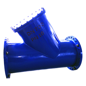 Y-Sieb DN700(28 Zoll) mit Edelstahl für Wasserdruck PN10/16/25 von Angesicht zu Angesicht DIN3202 F1 - Product Image 1