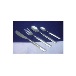 Stainless Steel Portable Fancy Cutlery <b>Set</b> of 4 Pieces Designer Classic Look Vintage Antique <b>Flatware</b> <b>Set</b> Tabletop Cutlery <b>Set</b> - Product Image 1