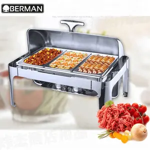 Used commercial kitchen catering food warmer chafing dishes restaurant equipment for sale