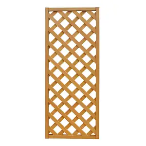 Easy Installation Various Colors Wooden Door Wire Mesh Plastic Lattice