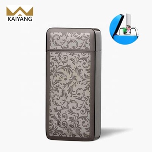 ไฟแช็กไฟฟ้ากันลมไม่มีไฟและบิวเทนชาร์จได้มี Usb - Product Image 2