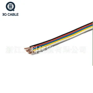 Trois branche câble fabricant ventes directes UL2569 2F PVC câblage isolé UL certification #2 étamé fil de cuivre