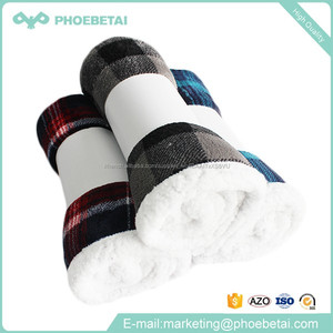 Us hot vente personnalisé plaid <span class=keywords><strong>polaire</strong></span> couverture <span class=keywords><strong>polaire</strong></span> - Product Image 5