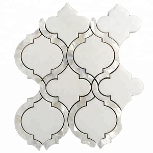 Lanterna lucido commercio all'ingrosso di <span class=keywords><strong>pietra</strong></span> <span class=keywords><strong>naturale</strong></span> <span class=keywords><strong>mosaico</strong></span> di marmo - Product Image 5