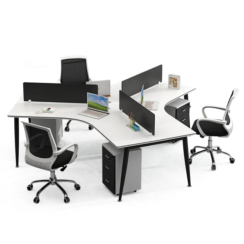 Moderne Büromöbel Büro tisch Staff Desk Workstation Partition Modulare Büromöbel