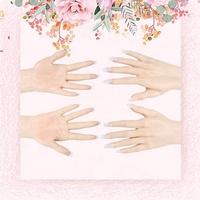 Prótesis de silicona Manga de mano femenina Piel altamente simulada Cubierta de brazo artificial Cicatrices Guantes de travesti
