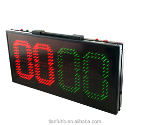 Chất lượng cao lớn LED hiển thị bóng đá sân vận động scoreboard với bộ đếm thời gian Thiết bị Tòa Án - Product Image 1