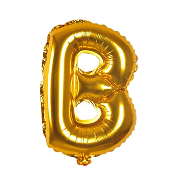 Akzeptieren Sie kleine Menge Schnelle Lieferung Alles Gute zum Geburtstag Benutzer definierte OEM Buchstaben Nummer Alphabet Folie Ballon