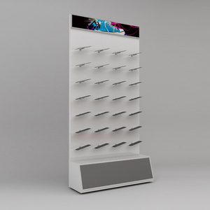 Di alta Qualità Su Misura Disponibile Moq Basso portatile di vendita al dettaglio t shirt vestiti da terra hanger display stand per il negozio - Product Image 2