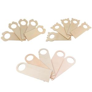 Decorazioni Natalizie <span class=keywords><strong>in</strong></span> <span class=keywords><strong>Legno</strong></span> Creative per Maniglie delle Porte, per Lavoretti Fai-da-Te dei Bambini - Product Image 1