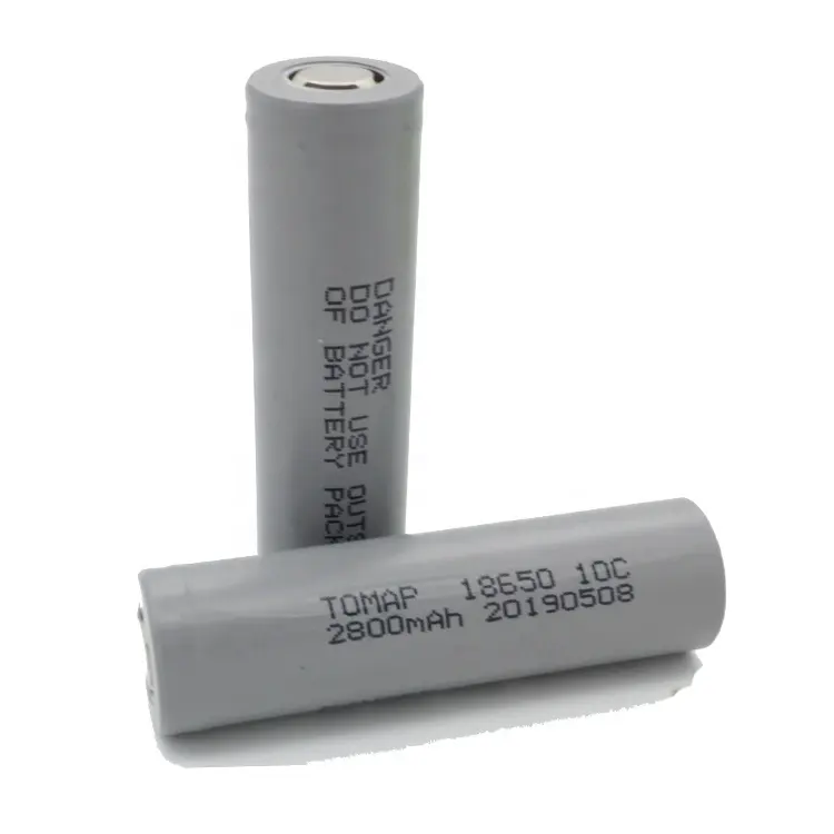 High Discharge Rate 10C Rechargeable Recycled 18650 Battery Cell 2800Mah Li Ion 18650 Lithium Ion Battery For Power Tools