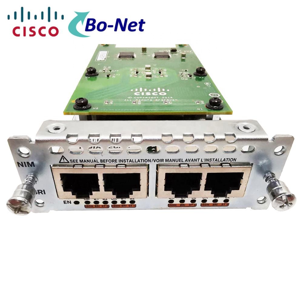 Модуль сетевого интерфейса BRI 4 порта Cisco NIM-4BRI-NT/TE = модуль голосовой сети