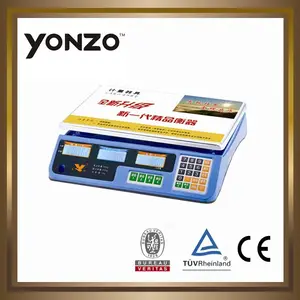 Colorato yz-967 alloggiamento elettronica digitale prezzo di calcolo scala meccanica