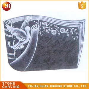 Haute Qualité Polonais Fleur <span class=keywords><strong>Pierre</strong></span> <span class=keywords><strong>Tombale</strong></span> De Granit Arbre Livre Forme <span class=keywords><strong>Pierre</strong></span> <span class=keywords><strong>Tombale</strong></span> - Product Image 6