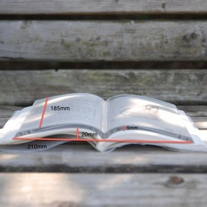 wholesale custom acrylic book display stand clear acrylic book weight
