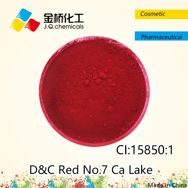 D & C Red 7 Ca ทะเลสาบ CI 15850:1