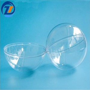 Harte, öffenbare, transparente Hohlkugel, durchsichtige Kugel aus Acryl-Kunststoff - Product Image 3