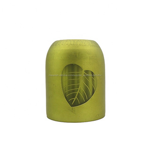 Venta al por mayor vintage hecho a mano y <span class=keywords><strong>bar</strong></span> uso verde frasco de vidrio vela - Product Image 5