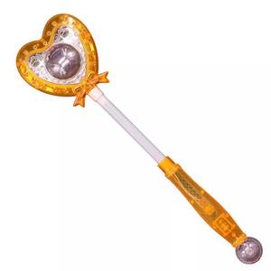 Đầy Màu Sắc Ánh Sáng Lên <span class=keywords><strong>Led</strong></span> Ánh Sáng Ma Thuật Stick Heart Star Shape <span class=keywords><strong>Wand</strong></span> - Product Image 2