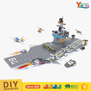 Meilleures ventes produits 2018 Gros Bloc Jouets Navire de <span class=keywords><strong>Guerre</strong></span> enfants intelligence blocs de construction - Product Image 1