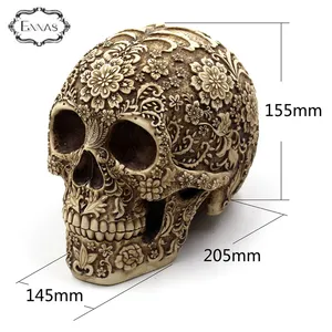 Skull Wholesale Resin Skull Heads For Halloween Decoration