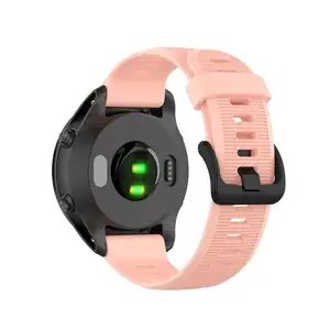 Bracelet de montre en silicone Eraysun pour <span class=keywords><strong>Garmin</strong></span> <span class=keywords><strong>Forerunner</strong></span> <span class=keywords><strong>945</strong></span> - Bracelet de remplacement - Multicolore - Product Image 1