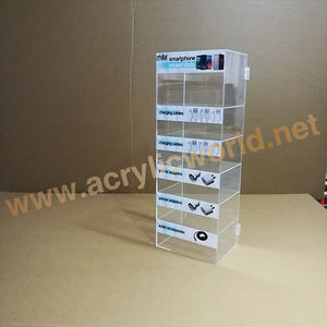 Présentoir en acrylique bon marché pour téléphone portable, présentoir pour accessoires de téléphone portable à vendre - Product Image 4