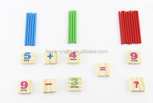 Enseñanza SIDA matemáticas <span class=keywords><strong>inteligencia</strong></span> palos de madera contando y aritmética con caja - Product Image 2