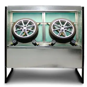 Mini Portable Wheel Only Stand Paint Booth with CE Certificate